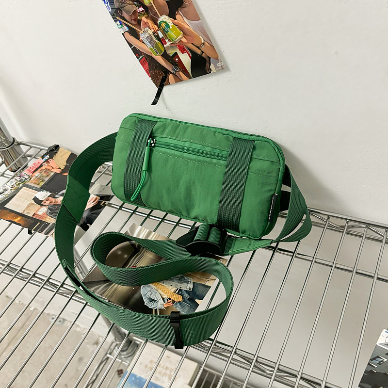 Muška prsna torba, najlon, otporna na habanje, podstava od poliestera, ulični stil