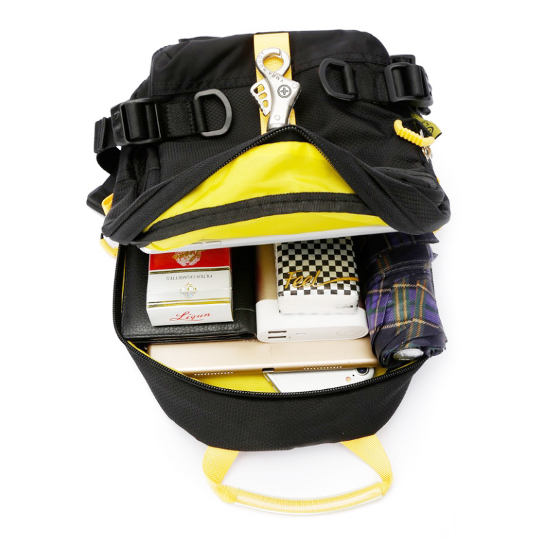 Férfi mellkas táska, vízálló Oxford anyagból, keresztpántos kivitel, modell 5539#, szabadidős utazásokhoz