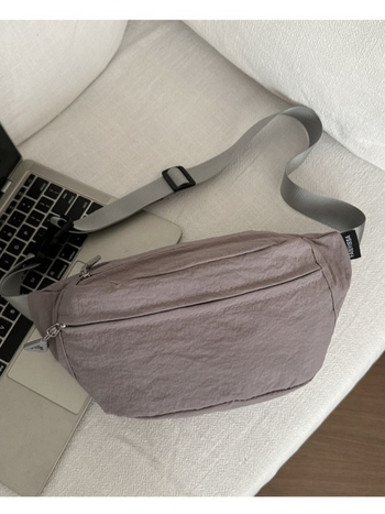 Τσαντάκι στήθους από Oxford ύφασμα, Street Fashion, Μεγάλη χωρητικότητα, Θήκες για κινητό και ID, Φερμουάρ