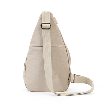 Putni crossbody ruksak od najlona, zatvaranje zipom, poliester podstava, džep za kameru, vanjski džep s unutarnjim džepom, ulični stil