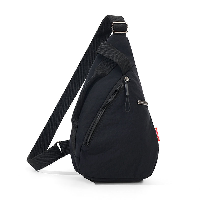 Putni crossbody ruksak od najlona, zatvaranje zipom, poliester podstava, džep za kameru, vanjski džep s unutarnjim džepom, ulični stil