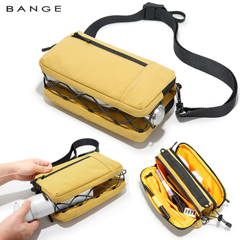 BANGE muška crossbody torbica, najlon materijal, otporna na habanje, najlonska podstava, marka BANGE
