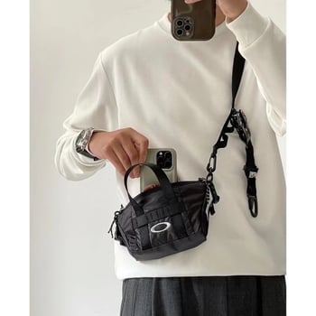Muška funkcionalna nylon Crossbody torba — unisex stil, proljeće 2024, svakodnevna upotreba