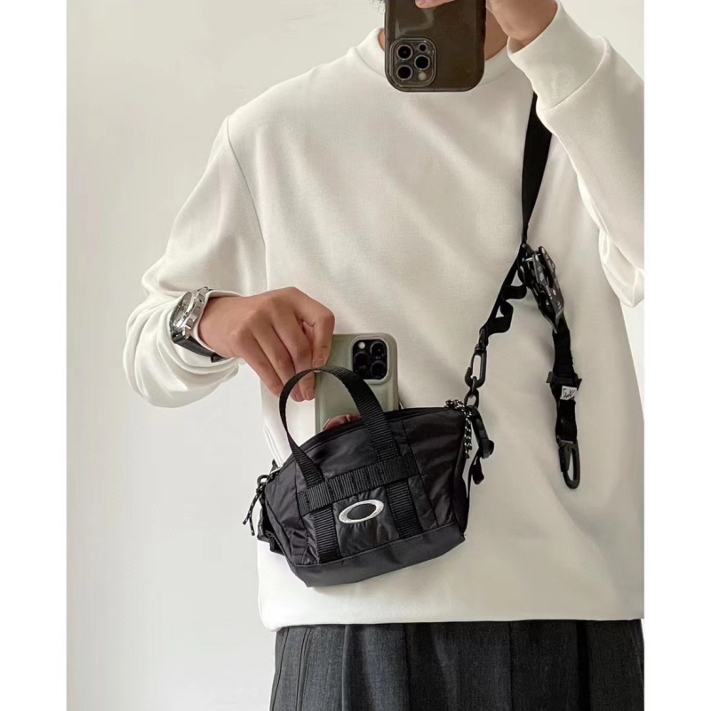 Muška funkcionalna nylon Crossbody torba — unisex stil, proljeće 2024, svakodnevna upotreba