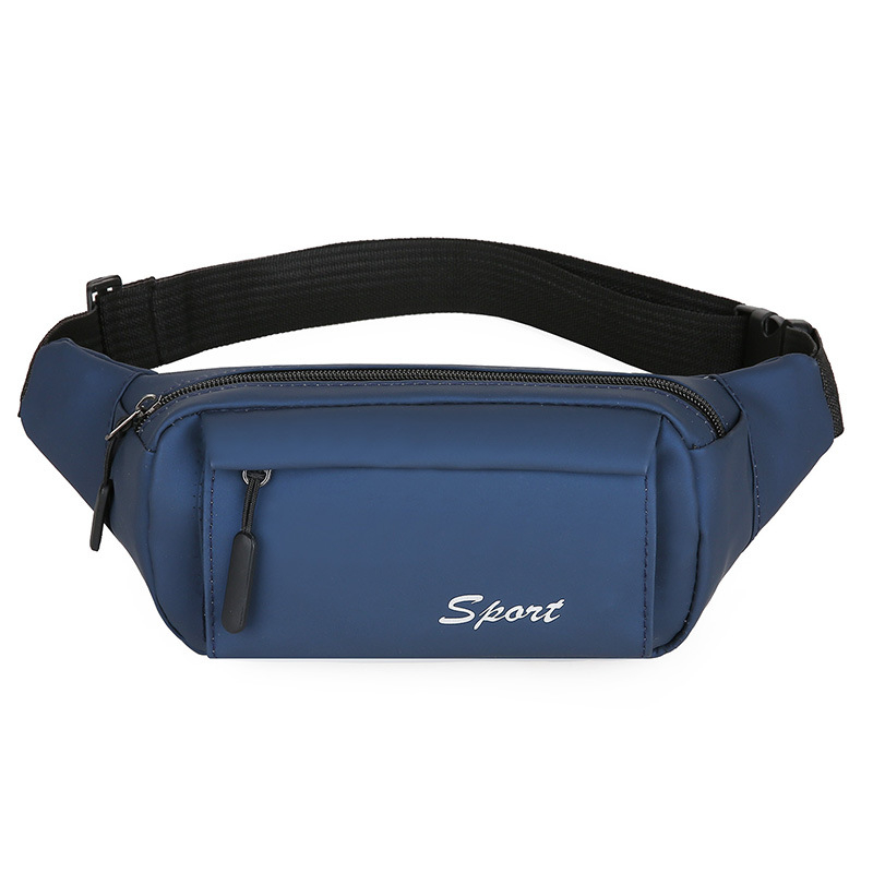 Muška torba oko struka od Oxford tkanine, vodootporna za vanjsku upotrebu, s džepom za telefon.