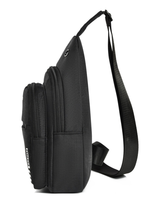 Muška chest bag, gradski stil, Oxford tkanina, otporna na habanje, jednostavan uzorak, podstava od poliestera