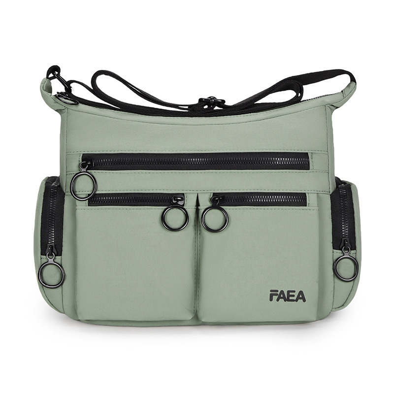 Muška crossbody torba za poslovna putovanja, netkani materijal, otporna na habanje, uzorak sa slovima, podstava od poliestera
