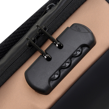 Muška prsna torba s USB, protiv krađe, vodootporan Oxford materijal, gradski stil