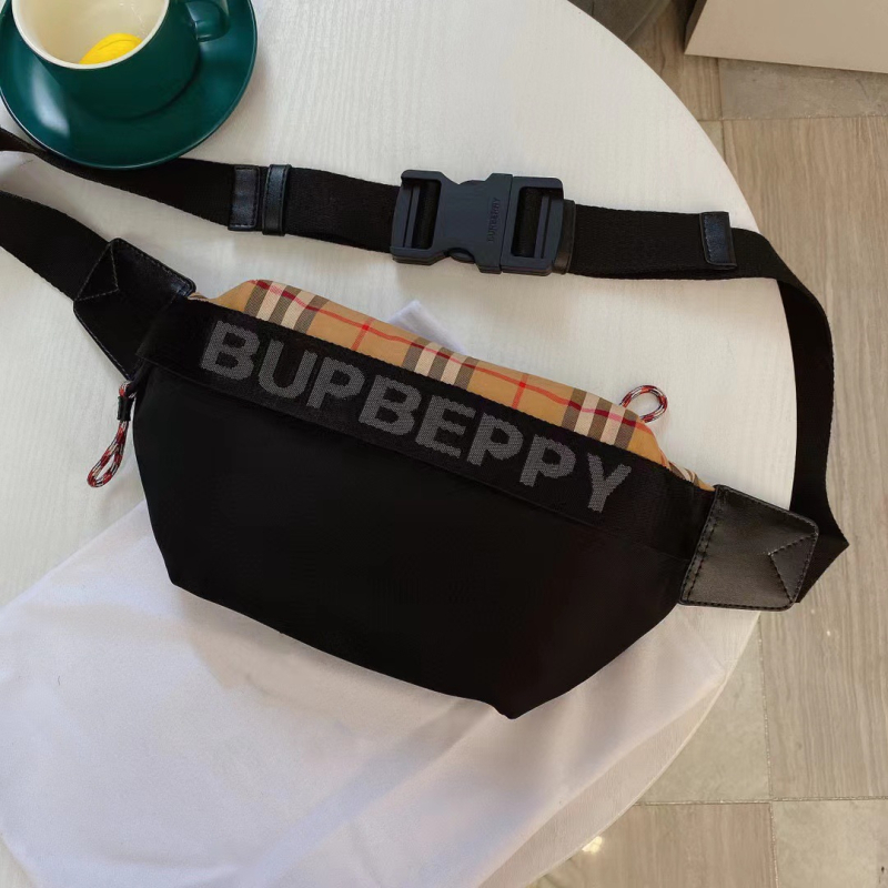 KING ARTHUR Muška torbica za prsa - Oxford platno, Karirani uzorak, Prozorčna i ultra lagana, Otporna na habanje, Crossbody