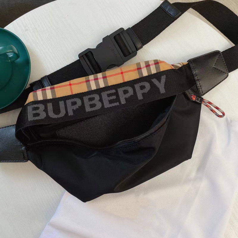 KING ARTHUR Muška torbica za prsa - Oxford platno, Karirani uzorak, Prozorčna i ultra lagana, Otporna na habanje, Crossbody