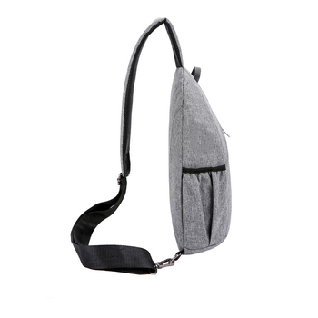 Férfi chest bag, háromszög alakú, Oxford anyag, tehercsökkentés, üzleti utazáshoz