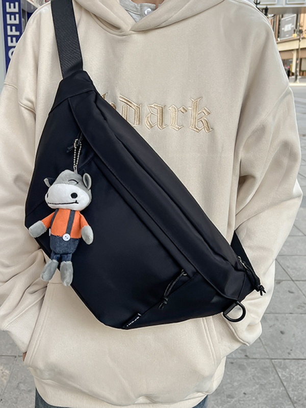 Muška torba za prsa u japanskom street stilu, velika kapaciteta, crossbody torba