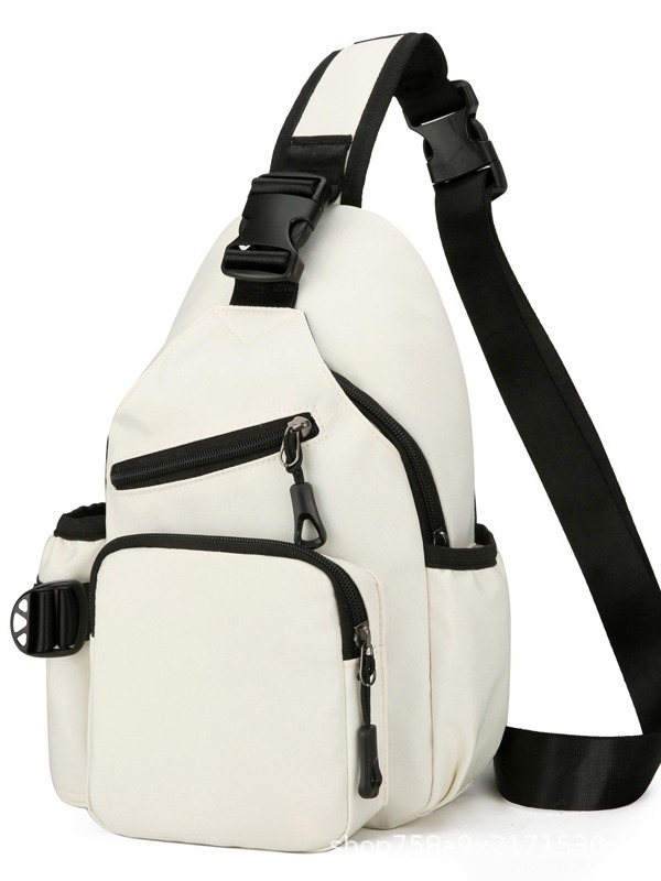Unisex crossbody torba od Oxford tkanine, prozračna i vodootporna, podstava od poliestera