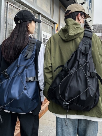 FILWHITE muška torba za prsa u street fashion stilu — Oxford plat, vodoodporna, ultralaka, otporna na habanje, podstava poliester