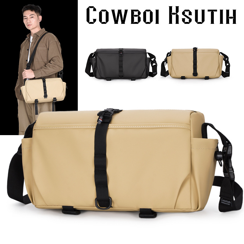 Muška crossbody torba, najlon, gradski jednostavan stil, podstava od poliester, jesensko izdanje 2025, za poslovna putovanja