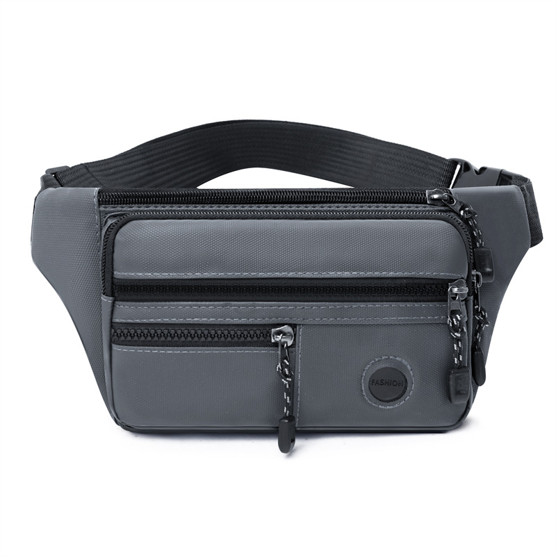 Muška pojasna torbica od Oxford tkanine, ultra lagana, otporna na habanje, proširiva, smanjuje opterećenje, zaštita rubova, zimska sezona 2024