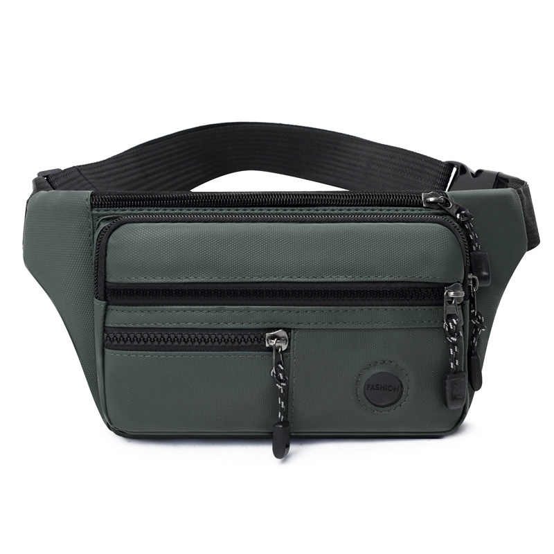 Muška pojasna torbica od Oxford tkanine, ultra lagana, otporna na habanje, proširiva, smanjuje opterećenje, zaštita rubova, zimska sezona 2024