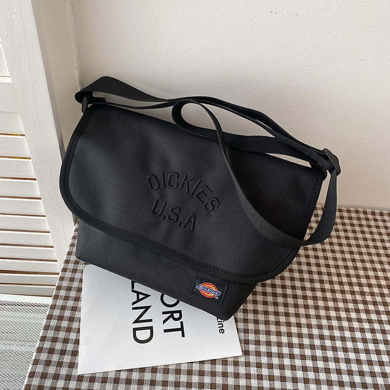 Muška crossbody torba u uličnom stilu, najlon, vodootporna, s natpisom, podstava poliester