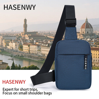 Muška torbica za prsa, poslovni elit stil, Oxford tkanina, prozračna i otporna, podstava od poliestera, pogodna za službena putovanja