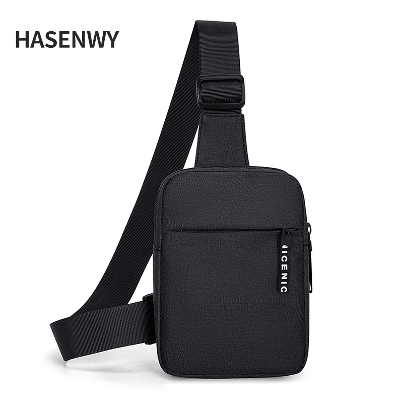 Muška torbica za prsa, poslovni elit stil, Oxford tkanina, prozračna i otporna, podstava od poliestera, pogodna za službena putovanja