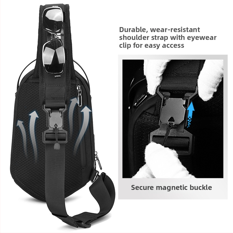 Muška chest bag – EVA, vodootporna, street style, model 1015