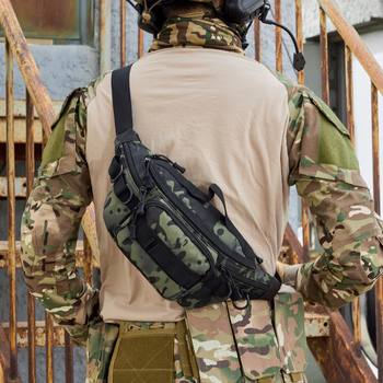 Muška crossbody torba od Oxford platna, vodootporna, urban stil, za slobodno vrijeme putovanja