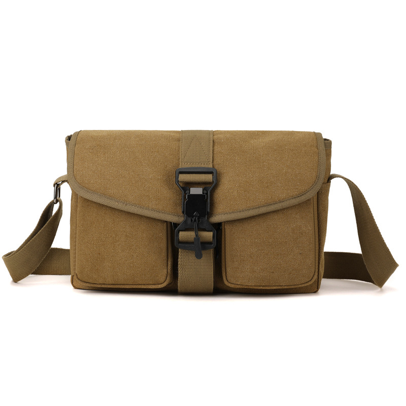 Xipeng platnena muška torba za prsa — prozračna, unisex stil, jednostavan dizajn, svakodnevna uporaba