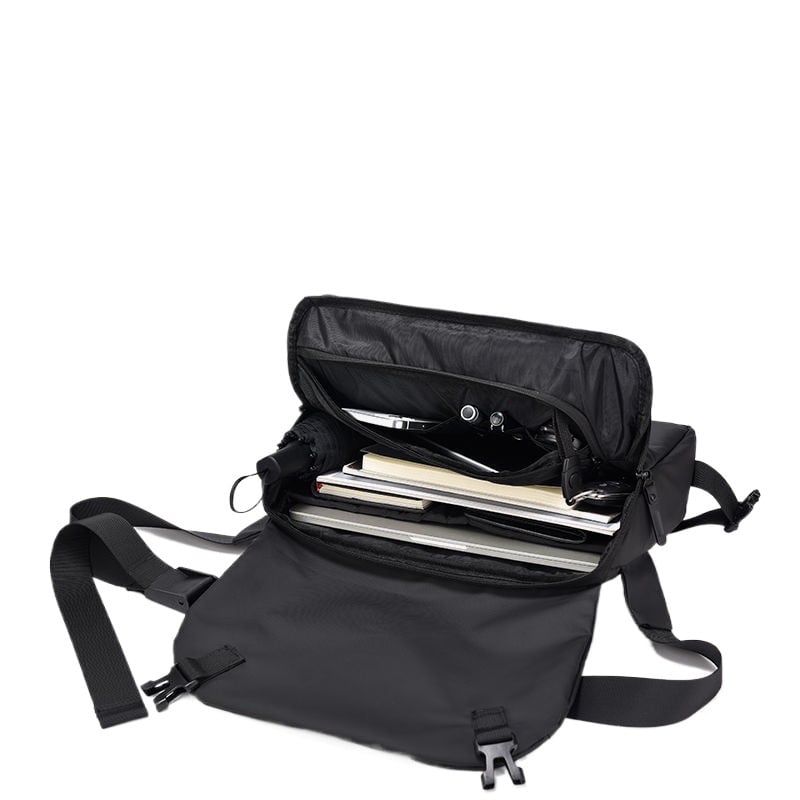 Geantă crossbody pentru bărbați din PU, cu căptușeală Oxford, stil Fresh and Sweet, pentru relaxare în timpul călătoriilor