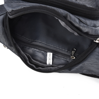 Muška torba za struk, Oxford platno, ultra lagana, džep za 9-inčni prijenosnik, gradski stil