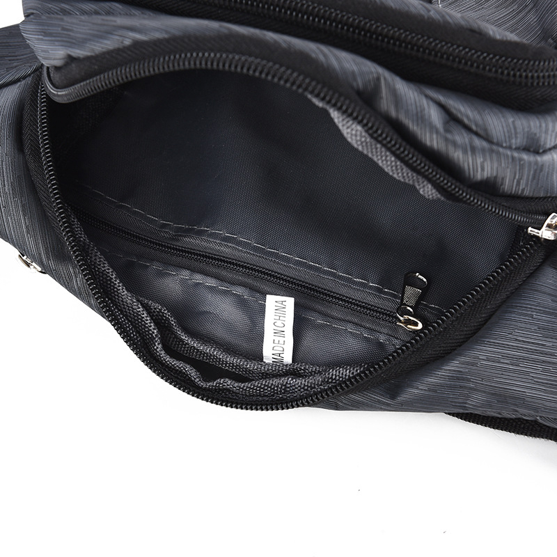 Muška torba za struk, Oxford platno, ultra lagana, džep za 9-inčni prijenosnik, gradski stil