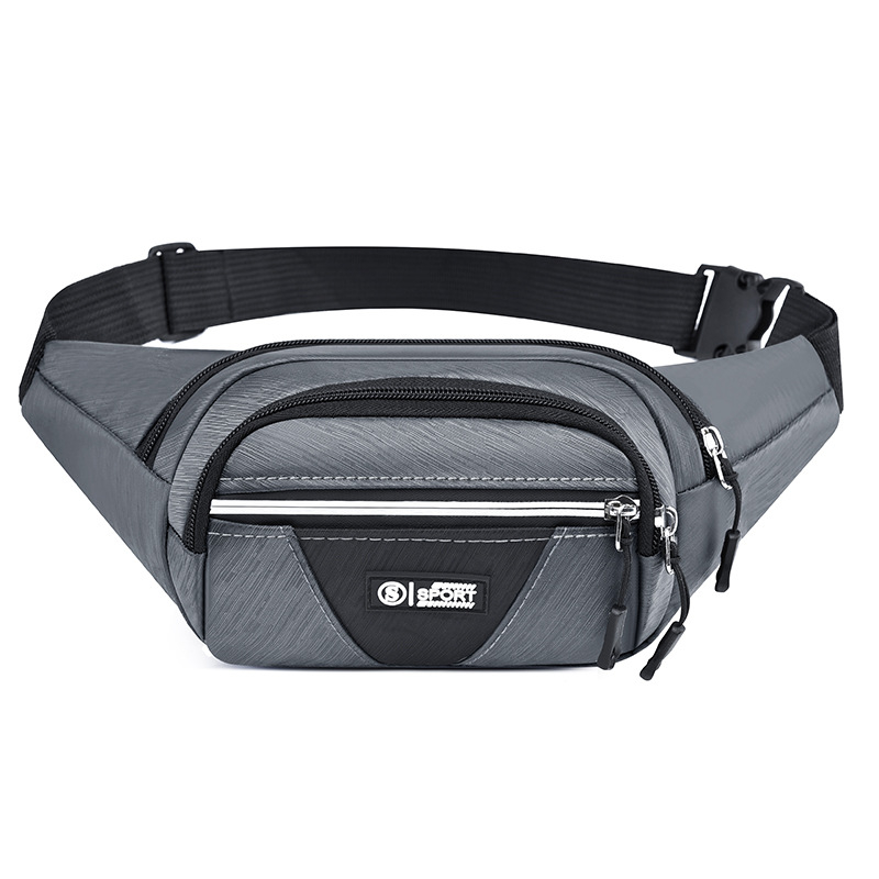 Muška torba za struk, Oxford platno, ultra lagana, džep za 9-inčni prijenosnik, gradski stil