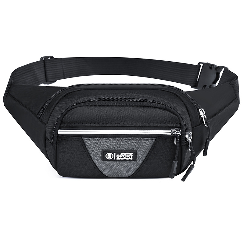 Muška torba za struk, Oxford platno, ultra lagana, džep za 9-inčni prijenosnik, gradski stil