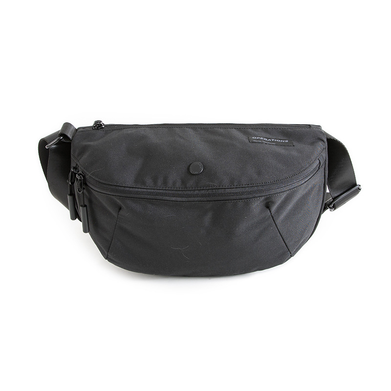 Muška platena crossbody torba – gradski stil, višefunkcionalna, jednobojni uzorak za putovanja