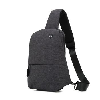 Geantă de piept pentru bărbați, stil stradal, din pânză Oxford, impermeabil, respirabil, anti-furt