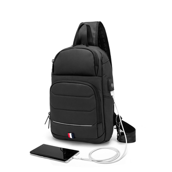 Muška Chest Bag — poslovni odlazak, Oxford platno, vodootporno, FAGERS model 2002
