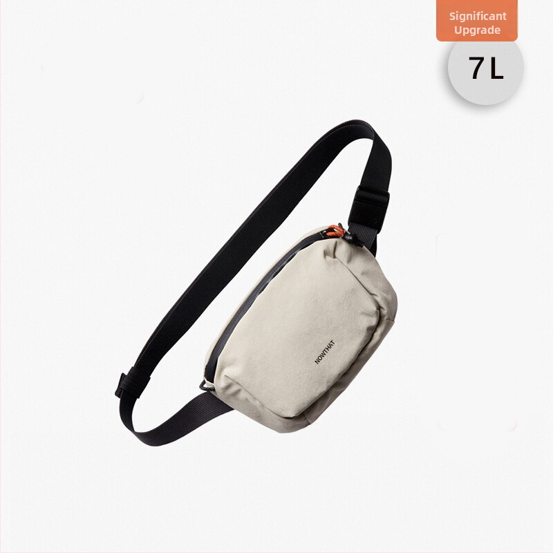 NOWTHAT Geantă crossbody pentru bărbați - Oxford, impermeabilă, ultraușoară, antibacteriană, extensibilă; stil stradal, pentru navetă și călătorii de agrement