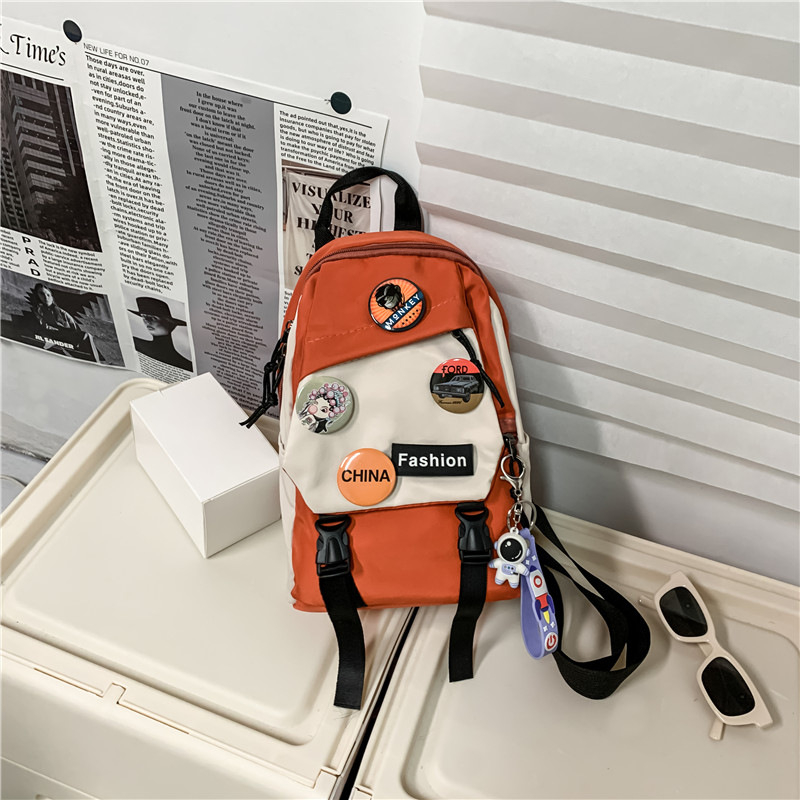 Muška casual nylon crossbody torba, japanskog stila, mala studentska torba, lagana