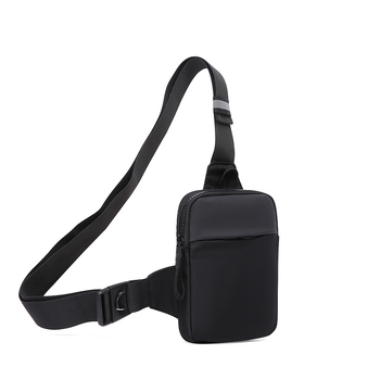 Geantă de piept pentru bărbați, pentru relaxare și călătorii – Nylon, rezistentă la uzură, stil urban minimalist