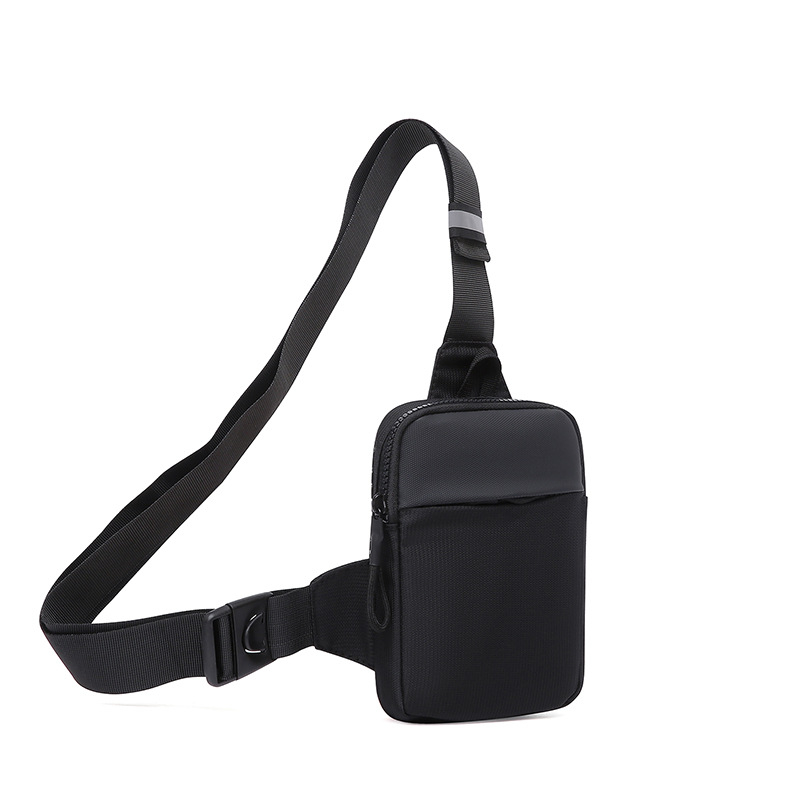 Geantă de piept pentru bărbați, pentru relaxare și călătorii – Nylon, rezistentă la uzură, stil urban minimalist