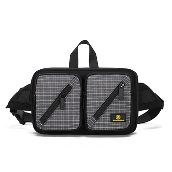 Geantă de piept pentru bărbați din nailon, respirabilă, căptușeală din poliester, Toamna 2025, pentru călătorii de agrement