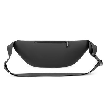 Geantă de talie pentru bărbați cu mai multe compartimente, ultraușoară din Oxford, căptușeală de nailon, buzunar pentru dispozitiv de 8 inchi, rezistentă la uzură, pentru timpul liber