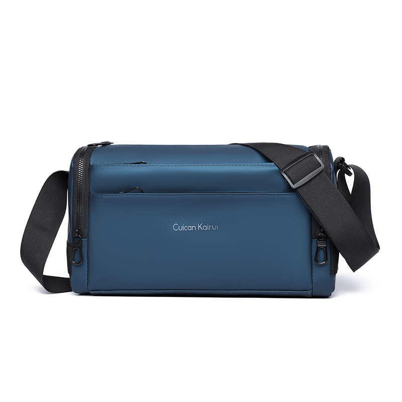 Muška crossbody torba – urban stil, najlon, vodootporna, ultra lagana, otporna na habanje; podstava poliester; uzorak: slova