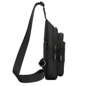 Muška prsna torba, gradska jednostavnost, Oxford platno, ultra lagana, kompatibilna s 10-inčnim uređajem, brend Aotian