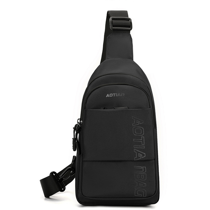Muška prsna torba, gradska jednostavnost, Oxford platno, ultra lagana, kompatibilna s 10-inčnim uređajem, brend Aotian