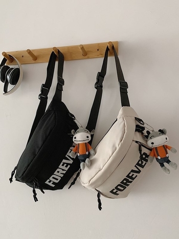 Geantă crossbody pentru bărbați | Exterior nylon, căptușeală poliester, stil street trend, utilizare zilnică, vară 2024