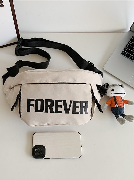 Geantă crossbody pentru bărbați | Exterior nylon, căptușeală poliester, stil street trend, utilizare zilnică, vară 2024