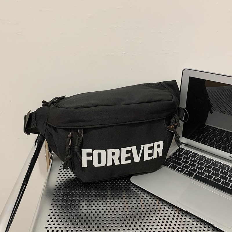 Geantă crossbody pentru bărbați | Exterior nylon, căptușeală poliester, stil street trend, utilizare zilnică, vară 2024