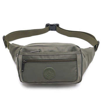 Geantă de talie sport – nylon, ultra-ușoară, rezistentă la uzură, unisex, Primăvara 2024