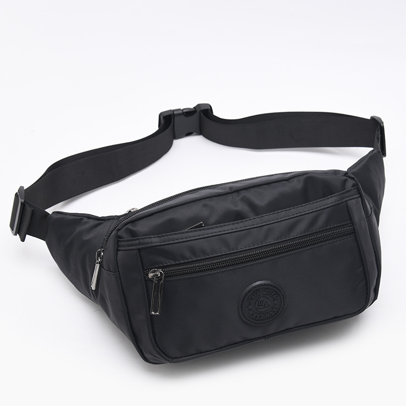 Geantă de talie sport – nylon, ultra-ușoară, rezistentă la uzură, unisex, Primăvara 2024