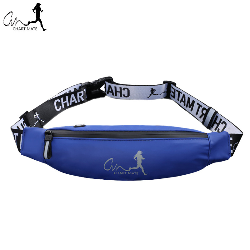 Futáshoz és kültéri sportokhoz tervezett derék táska, uniszex, légáteresztő, vízálló, ultra könnyű, lopás elleni, száraz/nedves elválasztás (Anyag: poliészter; Belső: poliészter)